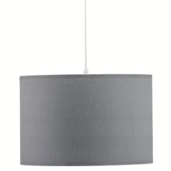Lampa wisząca RONDO szara 1xE27