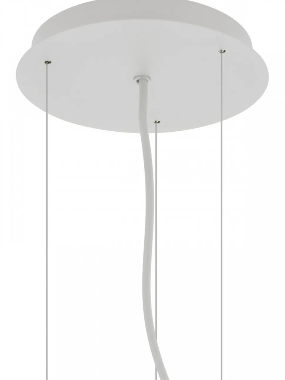 Lampa wisząca SATELLITE M biała 7xE27