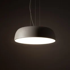 Lampa wisząca SATELLITE M szara 7xE27