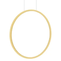 Lampa Wisząca SATURNO Złoty 28W LED 50cm