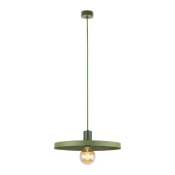 Lampa wisząca SILA zielona 1xE27 40 cm