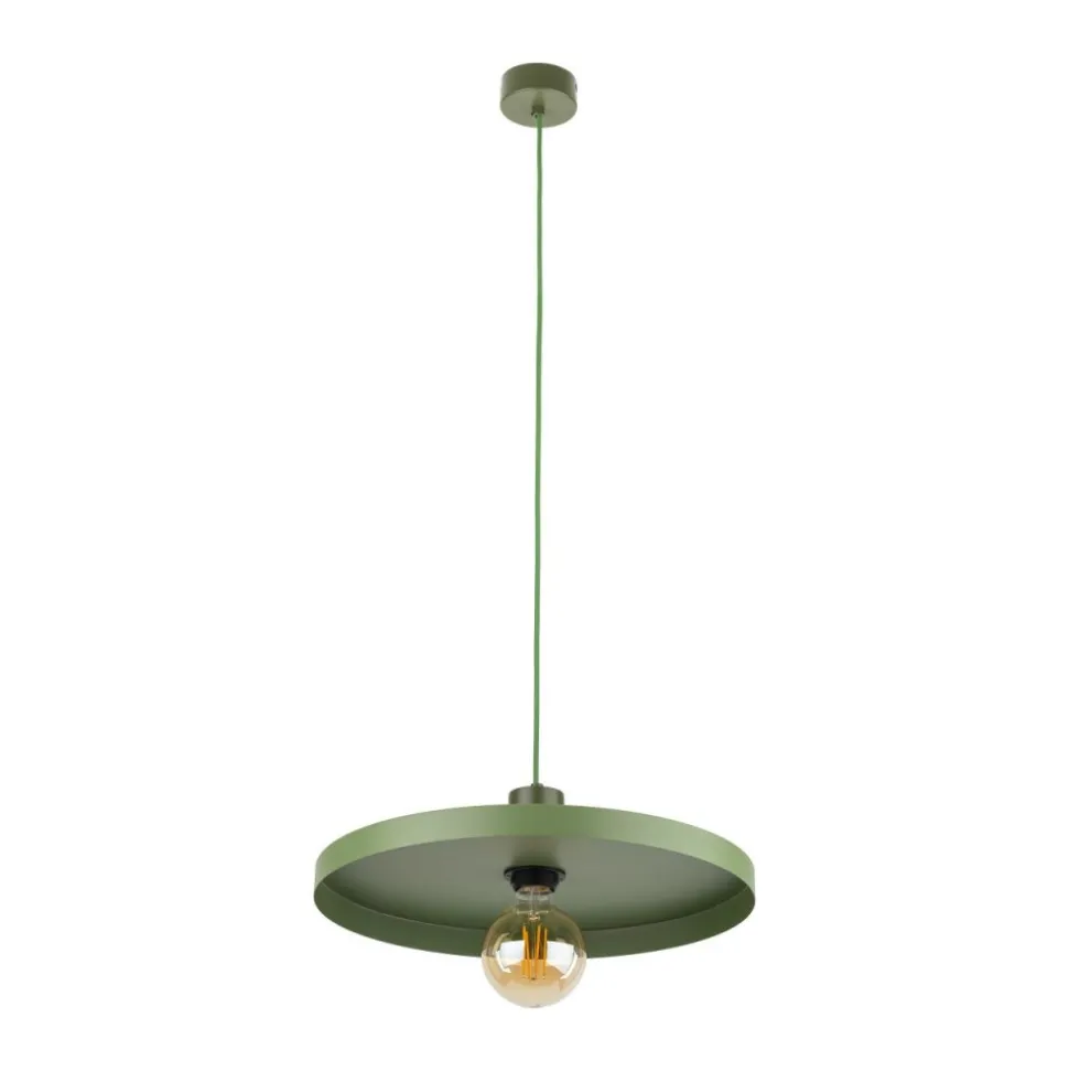 Lampa wisząca SILA zielona 1xE27 40 cm
