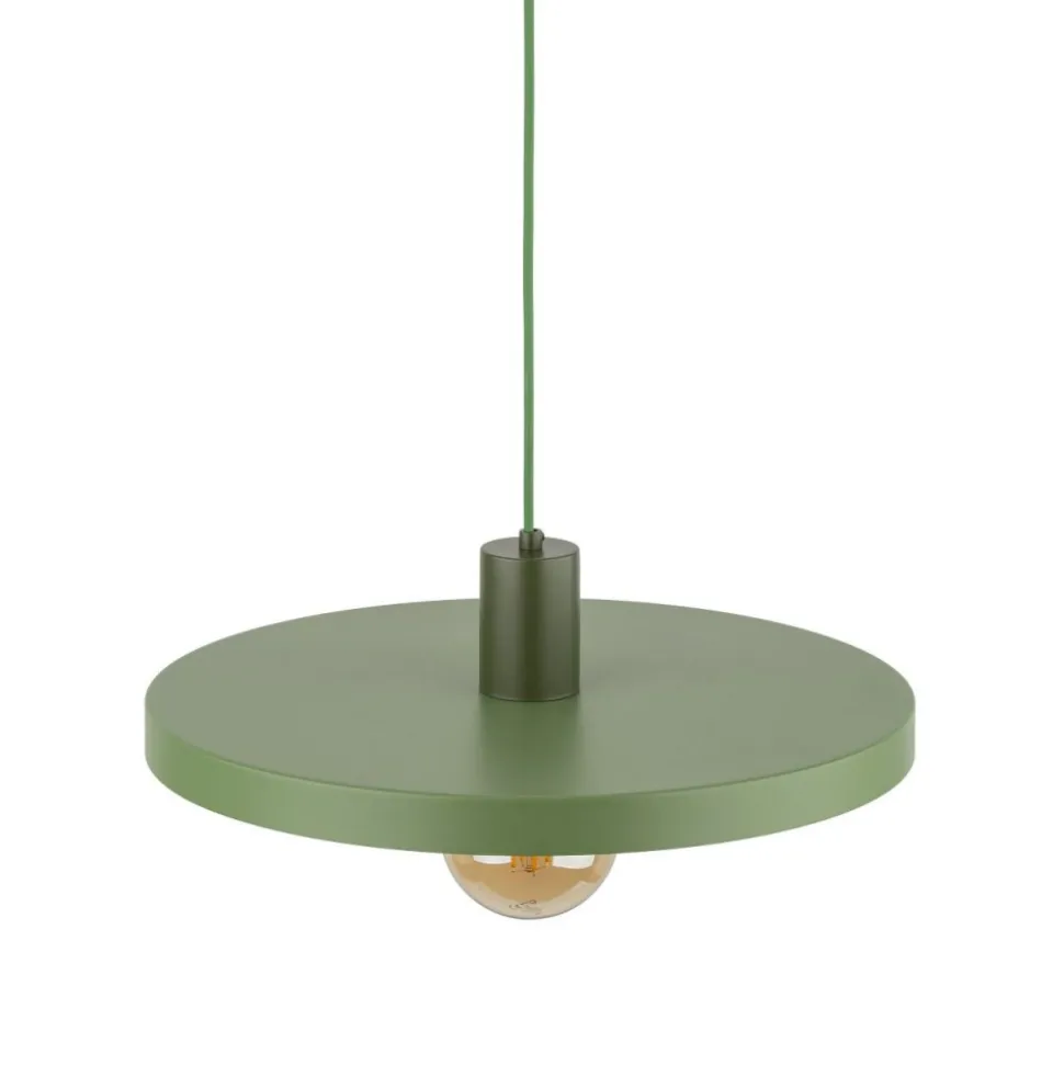 Lampa wisząca SILA zielona 1xE27 40 cm