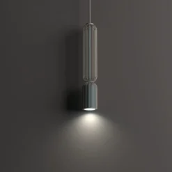 Lampa wisząca SINGLES B beżowa niebieska