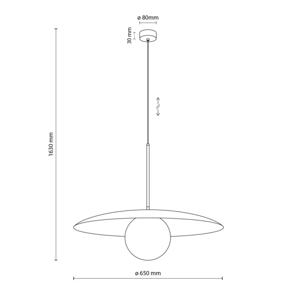 Lampa wisząca SLATE ceglasta klosz biały 1xE27
