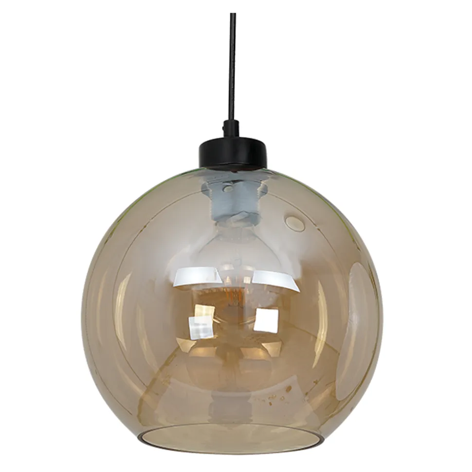 Lampa wisząca SOFIA bursztyn 1xE27