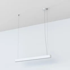 Lampa Wisząca SOFT Biały 1xT8 16W LED 3000K 95cm