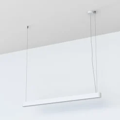 Lampa Wisząca SOFT Biały 1xT8 22W LED 3000K 125cm