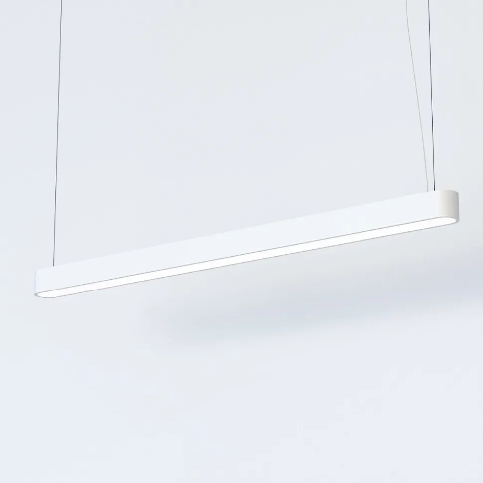 Lampa Wisząca SOFT Biały 1xT8 22W LED 3000K 125cm