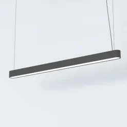 Lampa Wisząca SOFT Grafitowy 1xT8 22W LED 3000K 125cm
