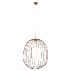Lampa wisząca SPHERA L ceglasta 1xGX53