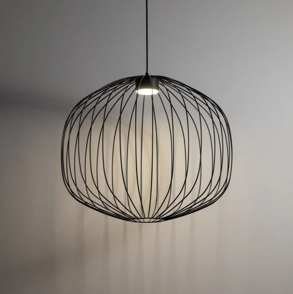 Lampa wisząca SPHERA M czarny 1xGX53