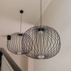 Lampa wisząca SPHERA M czarny 1xGX53