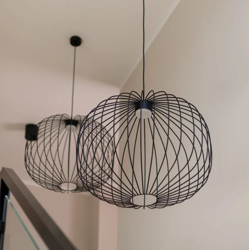 Lampa wisząca SPHERA M czarny 1xGX53