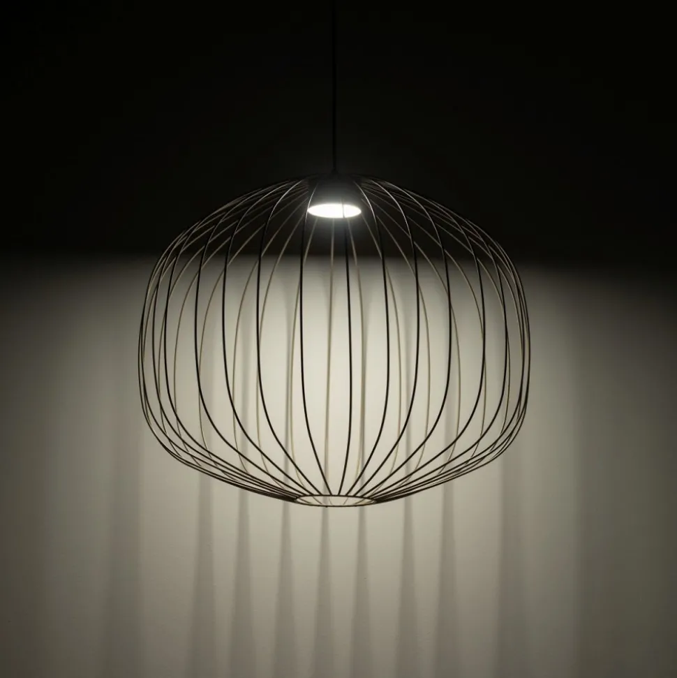 Lampa wisząca SPHERA M sabia beżowa 1xGX53