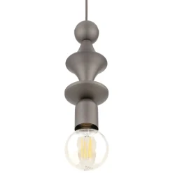 Lampa wisząca TOWER NEW brązowa 1xE27