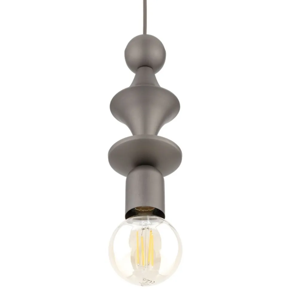 Lampa wisząca TOWER NEW brązowa 1xE27