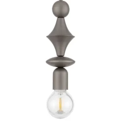 Lampa wisząca TOWER NEW brązowa 1xE27