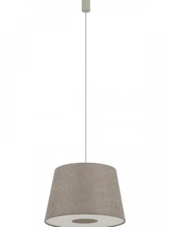 Lampa wisząca TUTOIA beżowa 1xE27