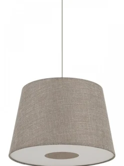 Lampa wisząca TUTOIA beżowa 1xE27