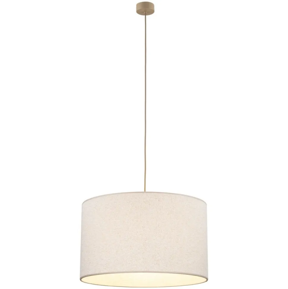 Lampa wisząca VELLUM sabia beżowa 1xE27