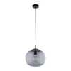 Lampa Wisząca VIBE Czarny Grafit Szklany Klosz 1xE27 30cm