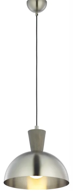Lampa Wisząca VITO Srebrny 1xE27 31 cm