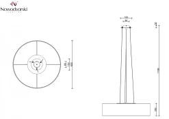 Lampa wisząca VIVIANE biała 3xE27