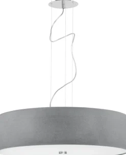 Lampa wisząca VIVIANE szara 3xE27