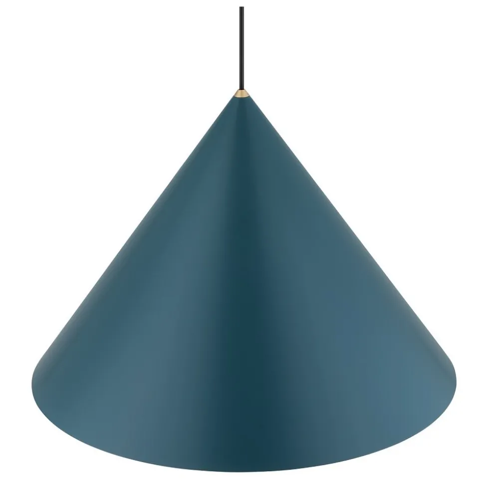 Lampa Wisząca ZENITH L Zielony 1xGU10 ES111 50cm