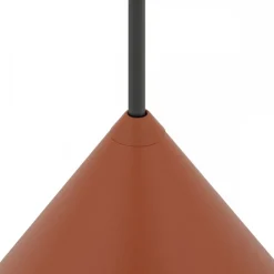 Lampa wisząca ZENITH M ceglasta 1xGU10