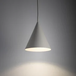 Lampa wisząca ZENITH XS szara 1xGU10