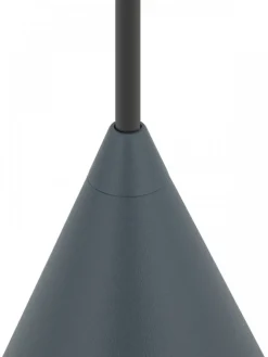 Lampa wisząca ZENITH XS szary błękit 1xGU10