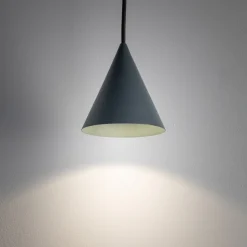 Lampa wisząca ZENITH XS szary błękit 1xGU10