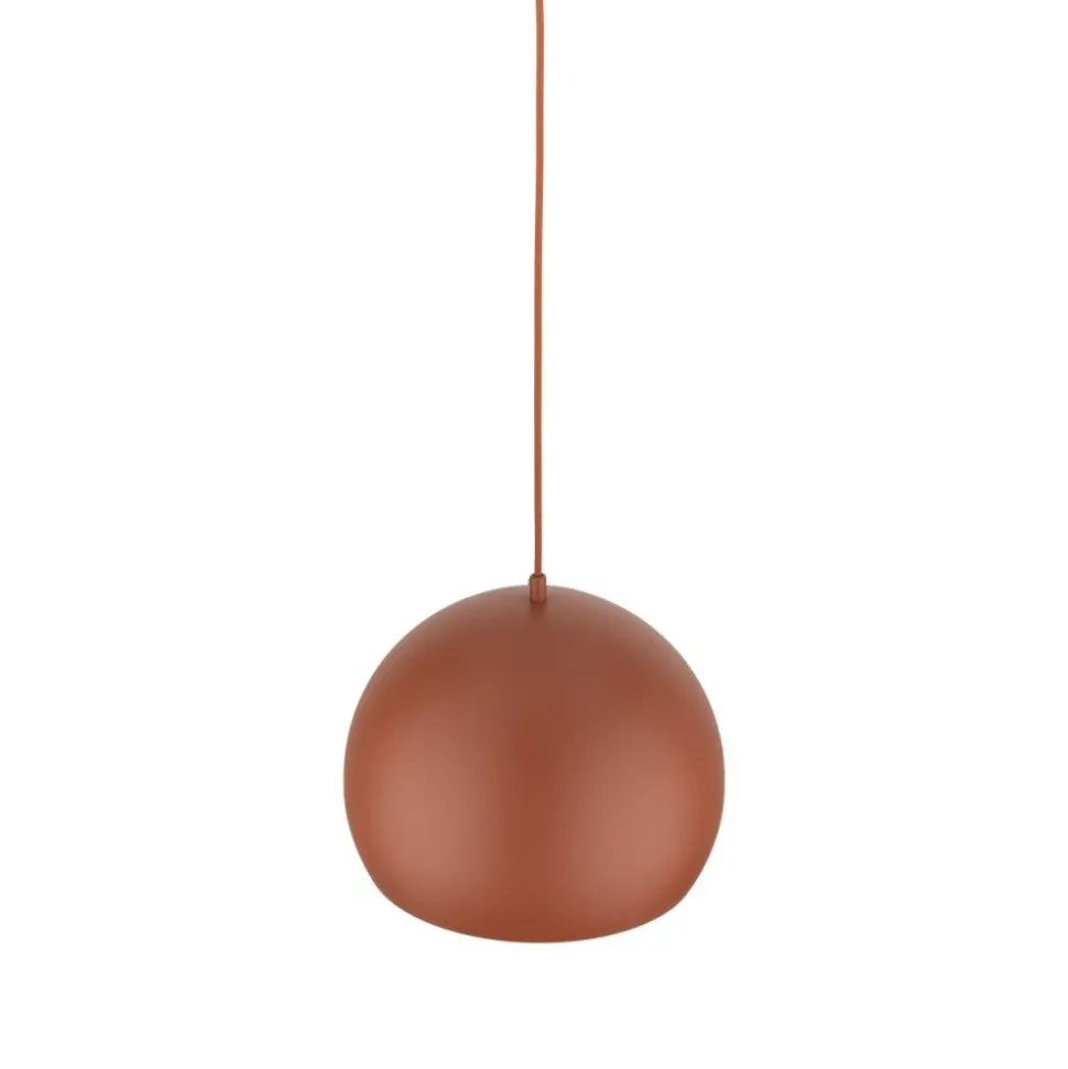 Lampa wisząca ZOE M ceglasta 1xE27