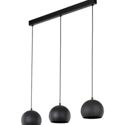 Lampa wisząca ZOE S czarna 3xE27