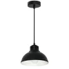 Lampa żyrandol industrialna Sven czarna