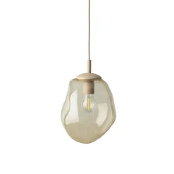 Lampa beżowa LAVA M sabia beżowa 1xE27 * TK Lighting New