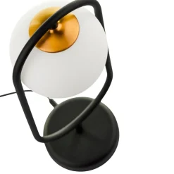 Lampa biurkowa IGON czarna złota 1xE14 * Jupiter New