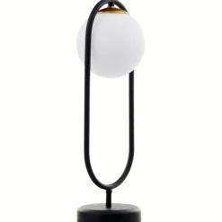 Lampa biurkowa IGON czarna złota 1xE14 * Jupiter New