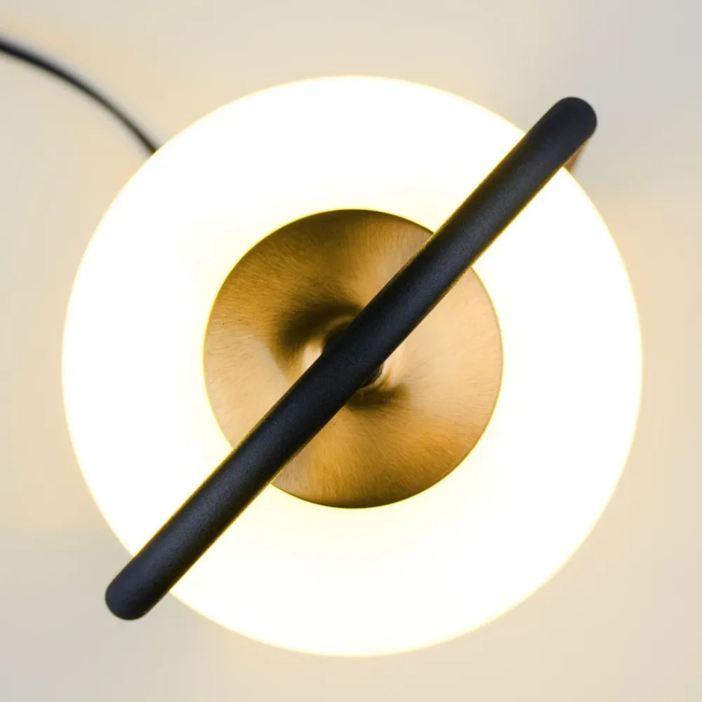Lampa biurkowa IGON czarna złota 1xE14 * Jupiter New