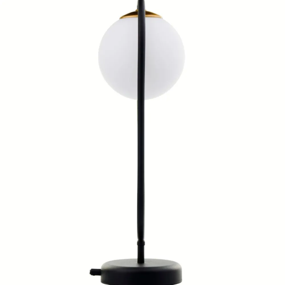 Lampa biurkowa IGON czarna złota 1xE14 * Jupiter New