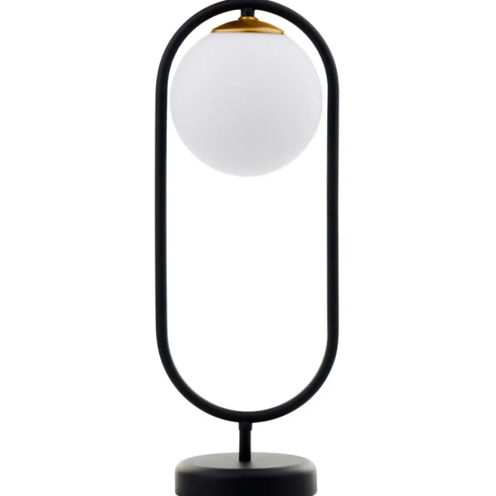 Lampa biurkowa IGON czarna złota 1xE14 * Jupiter New
