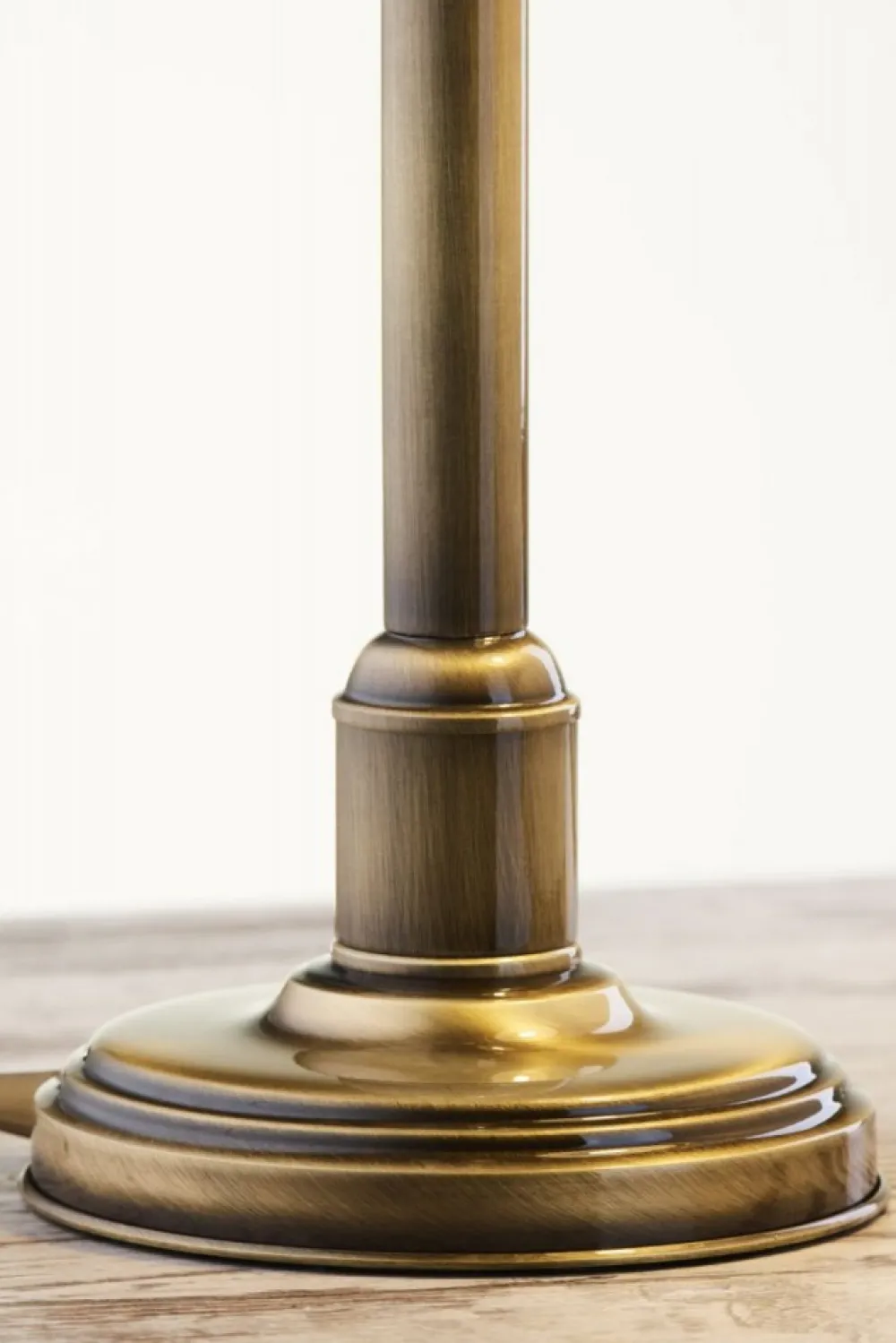 Lampa biurkowa OPAL mosiądz patynowany 1xE27 * Jupiter Clearance