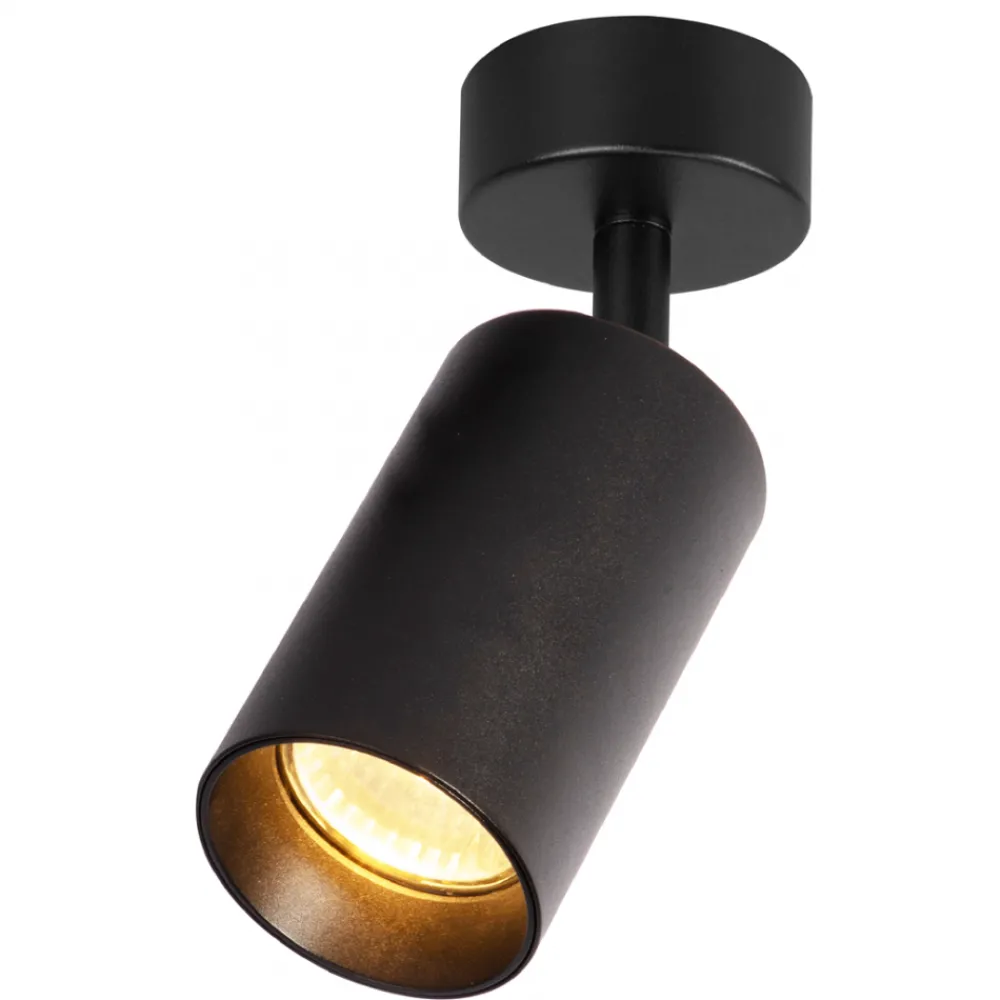 Lampa Kinkiet Spot Pipe Spot Czarny 1xGU10 * Eko-light Sale