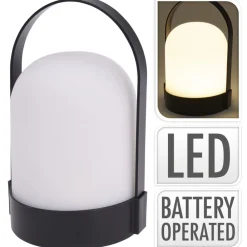 Lampa Led z uchwytem 21 cm na baterię * Progarden Outlet