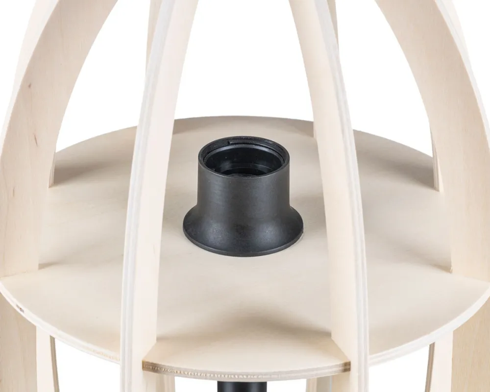 Lampa naturalna podłogowa Plywood 120 cm * Luminex Outlet