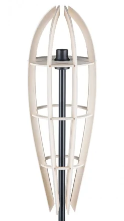 Lampa naturalna podłogowa Plywood 120 cm * Luminex Outlet