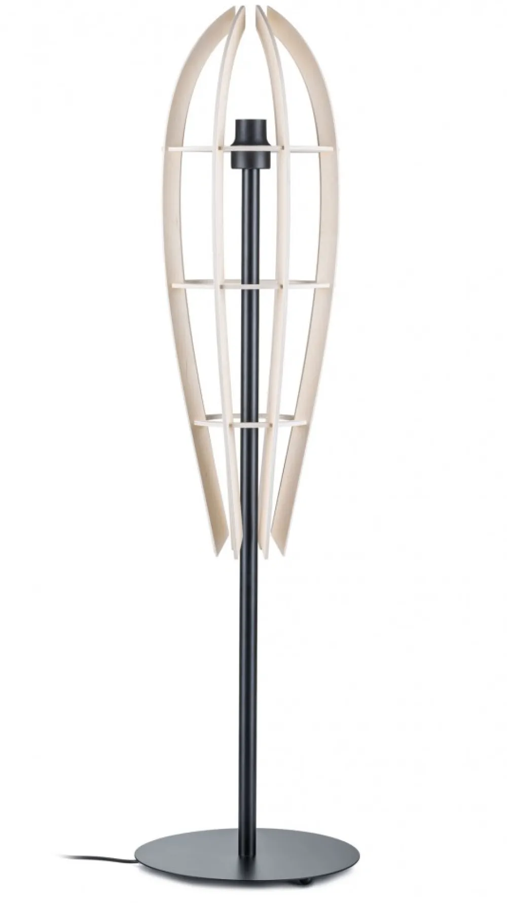 Lampa naturalna podłogowa Plywood 120 cm * Luminex Outlet