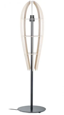 Lampa naturalna podłogowa Plywood 120 cm * Luminex Outlet